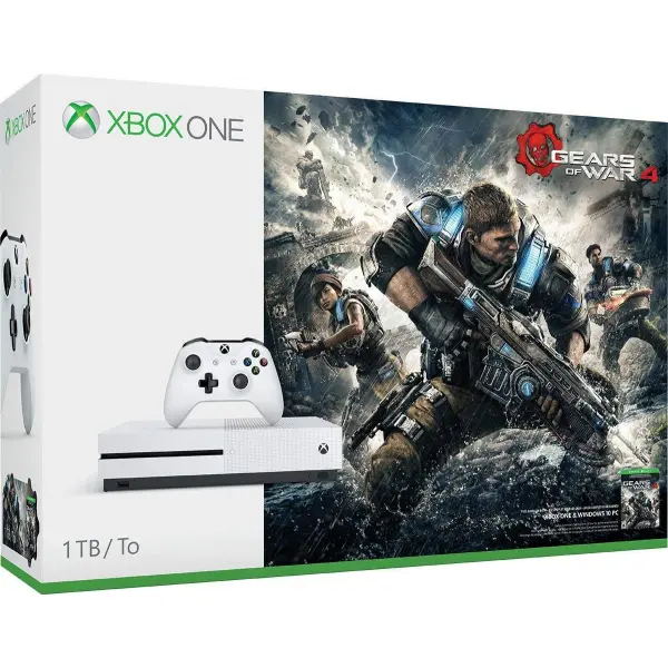 Xbox One S Gears of War 4 Bundle (1TB Console)