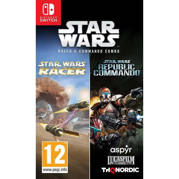 Star Wars Racer & Commando Combo for Nintendo Switch